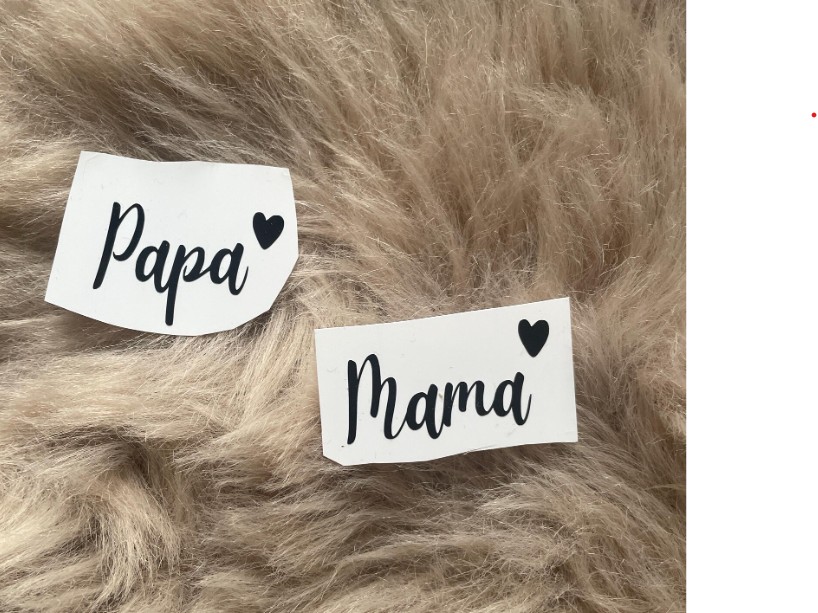 Weihnachtsbaumkugel personalisiert nur Sticker